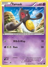 Yamask (55) - Plasma Freeze - Pokemon card