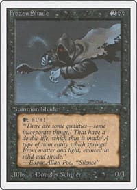 Frozen Shade - Unlimited Edition - Magic: The Gathering card