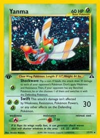 Yanma (17) - Neo Discovery - Pokemon card