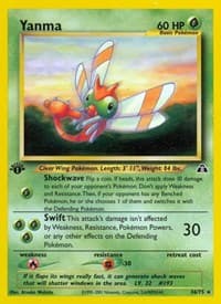 Yanma (36) - Neo Discovery - Pokemon card
