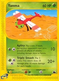 Yanma - Skyridge - Pokemon card