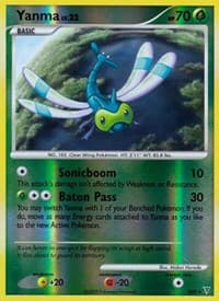 Yanma (Shiny) - Supreme Victors - Pokemon card