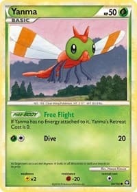 Yanma - Triumphant - Pokemon card
