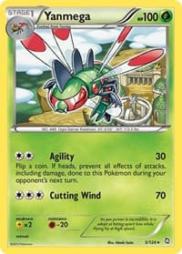 Yanmega - Dragons Exalted - Pokemon card