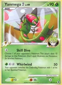 Yanmega E4 - Rising Rivals - Pokemon card