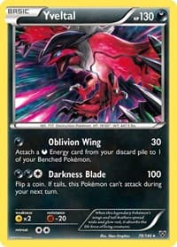 Yveltal - XY Base Set - Pokemon card