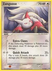 Zangoose - EX Emerald - Pokemon card