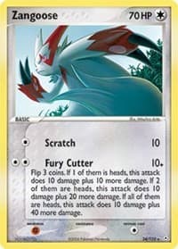 Zangoose - EX Holon Phantoms - Pokemon card