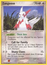 Zangoose - EX Power Keepers - Pokemon card