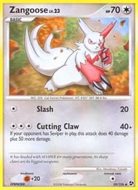 Zangoose - Great Encounters - Pokemon card