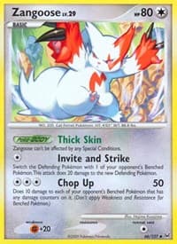 Zangoose - Platinum - Pokemon card