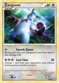 Zangoose - Call of Legends - Pokemon card