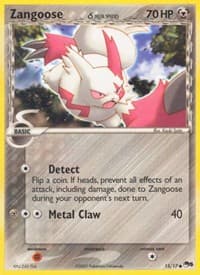 Zangoose (Delta Species) - POP Series 5 - Pokemon card