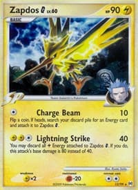Zapdos G - Arceus - Pokemon card