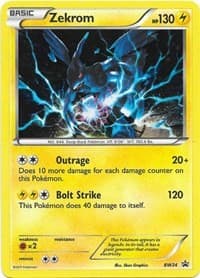 Zekrom - BW24 - Black and White Promos - Pokemon card