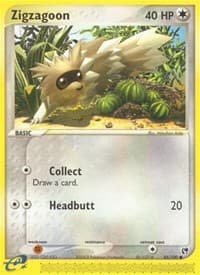 Zigzagoon - EX Sandstorm - Pokemon card