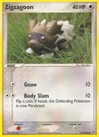Zigzagoon - EX Emerald - Pokemon card