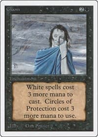 Gloom - Unlimited Edition - Magic: The Gathering card