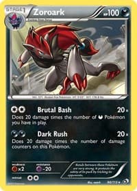 Zoroark - Legendary Treasures - Pokemon card