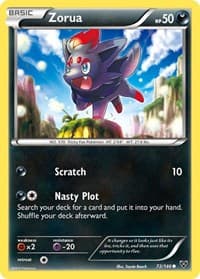 Zorua - XY Base Set - Pokemon card