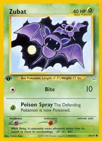 Zubat - Neo Revelation - Pokemon card