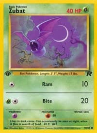 Zubat - Team Rocket - Pokemon card