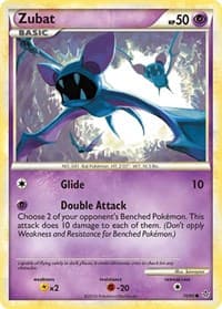 Zubat - Unleashed - Pokemon card