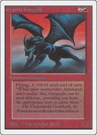 Granite Gargoyle - Unlimited Edition - Magic: The Gathering card