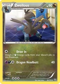 Zweilous (96) - Dragons Exalted - Pokemon card