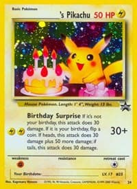 ______'s Pikachu - WoTC Promo - Pokemon card