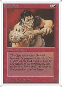 Gray Ogre - Unlimited Edition - Magic: The Gathering card