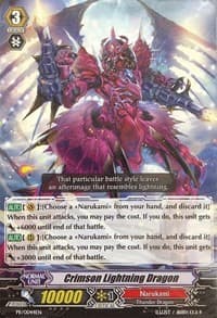 Crimson Lightning Dragon - Promo Cards - Cardfight Vanguard card