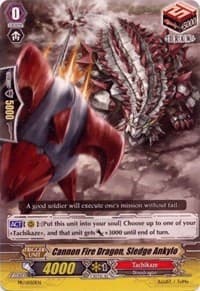 Cannon Fire Dragon, Sledge Ankylo - Promo Cards - Cardfight Vanguard card