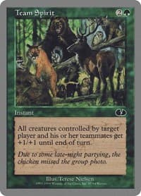 Team Spirit - Unglued - Magic: The Gathering card