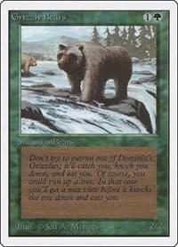 Grizzly Bears - Unlimited Edition - Magic: The Gathering card