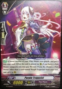Purple Trapezist - Promo Cards - Cardfight Vanguard card