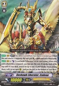 Goshawk Liberator, Cadeau - Promo Cards - Cardfight Vanguard card