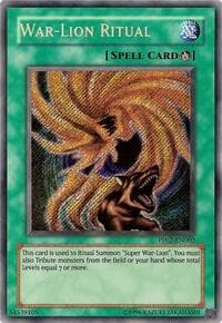 War-Lion Ritual (ScR) - Premium Pack 2 - YuGiOh card