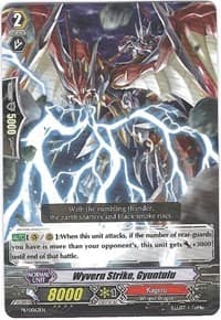 Wyvern Strike, Gyuntulu - Promo Cards - Cardfight Vanguard card