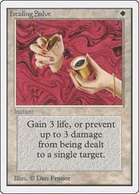 Healing Salve - Unlimited Edition - Magic: The Gathering card