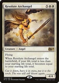 Resolute Archangel - Magic 2015 (M15) - Magic: The Gathering card