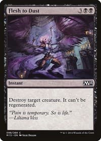 Flesh to Dust - Magic 2015 (M15) - Magic: The Gathering card