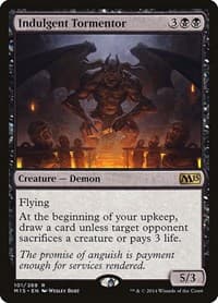 Indulgent Tormentor - Magic 2015 (M15) - Magic: The Gathering card