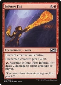 Inferno Fist - Magic 2015 (M15) - Magic: The Gathering card
