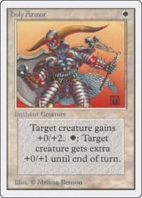 Holy Armor - Unlimited Edition - Magic: The Gathering card