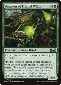 Paragon of Eternal Wilds - Magic 2015 (M15) - Magic: The Gathering card
