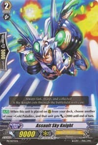 Assault Sky Knight - Promo Cards - Cardfight Vanguard card