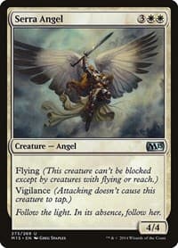 Serra Angel - Magic 2015 (M15) - Magic: The Gathering card