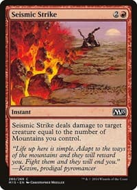 Seismic Strike - Magic 2015 (M15) - Magic: The Gathering card