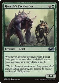 Garruk's Packleader - Magic 2015 (M15) - Magic: The Gathering card